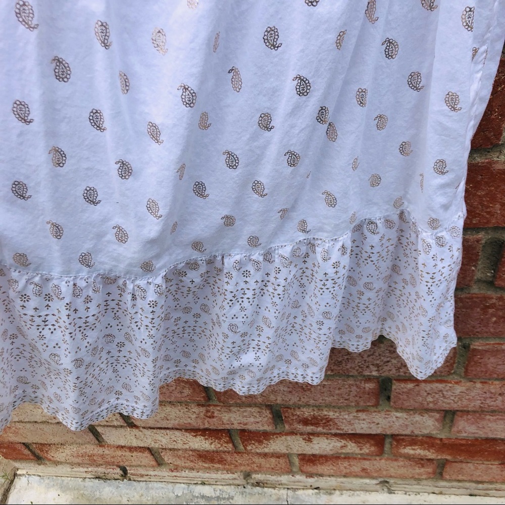 Girls white Carter summer dress, SZ 8 - Picture 3 of 6